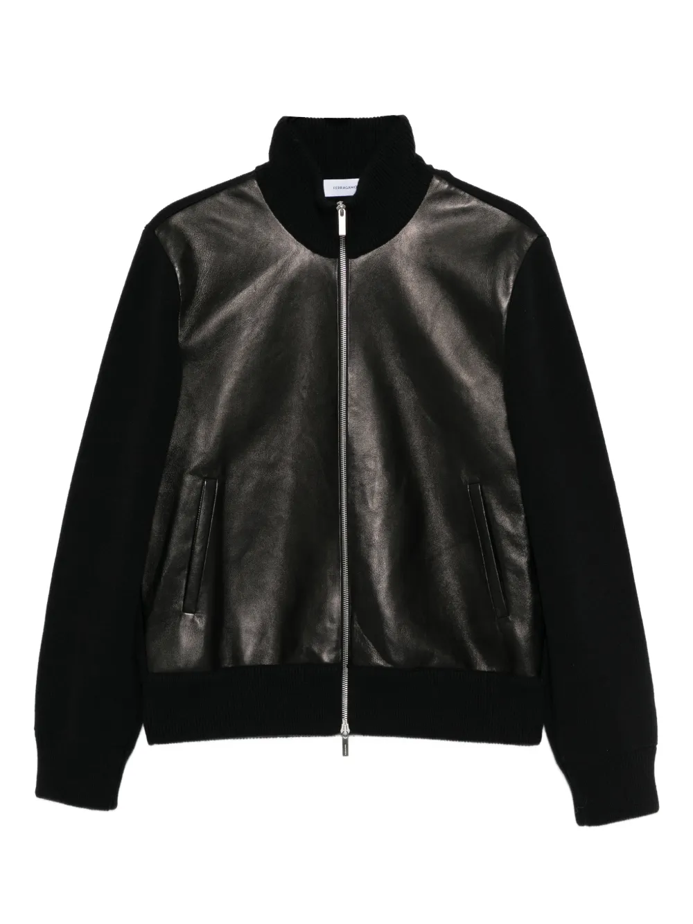 Ferragamo zip-up bomber jacket | negro | Image 1