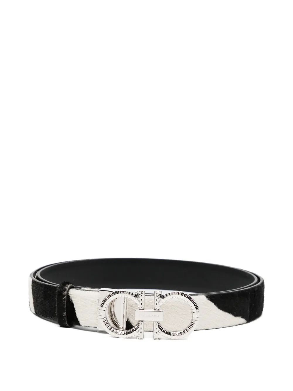 Ferragamo Gancini belt - Nero