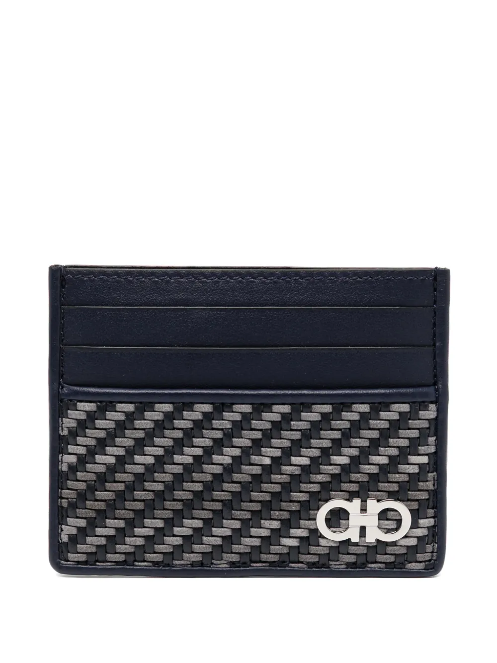 Ferragamo Gancini cardholder - Blu