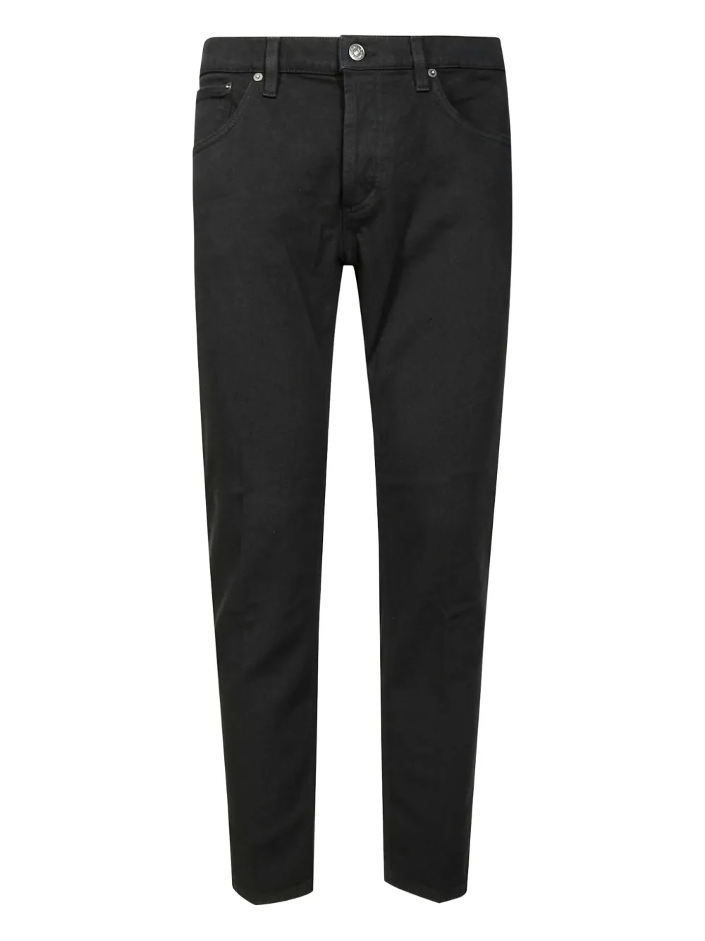 Dondup Five-pocket Trousers In Black