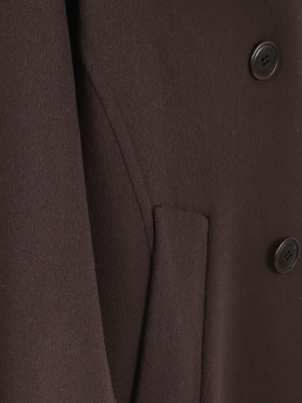 Ermanno Scervino Jas met dubbele rij knopen Bruin