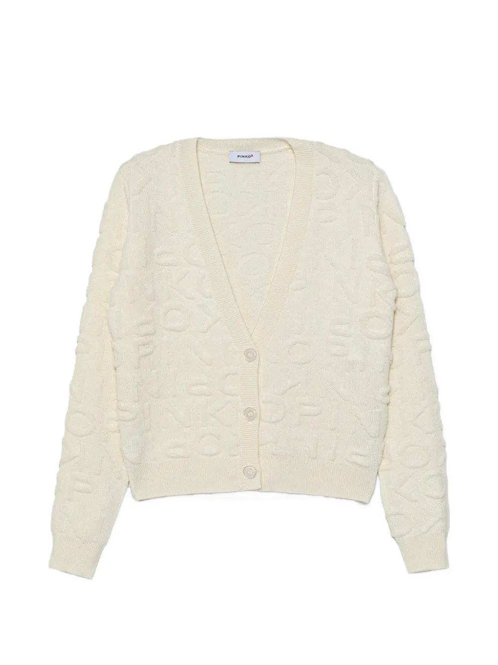 Pinko Kids Cardigan con scollo a V - Toni neutri