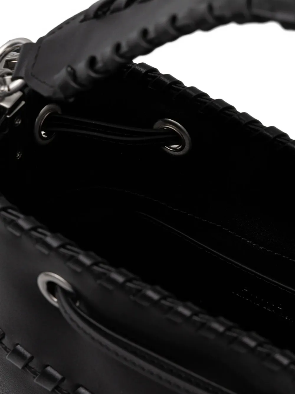 PINKO Kleine Secchielo bucket-tas Zwart