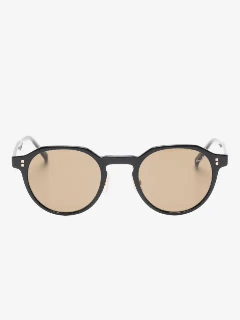 Dunhill lunettes de soleil à monture ovale