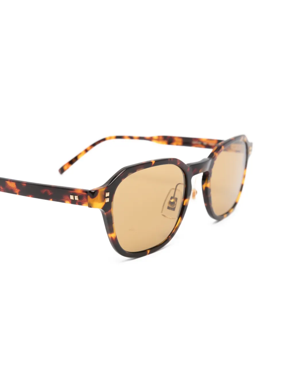  Dunhill Geometric Sunglasses - Brown 