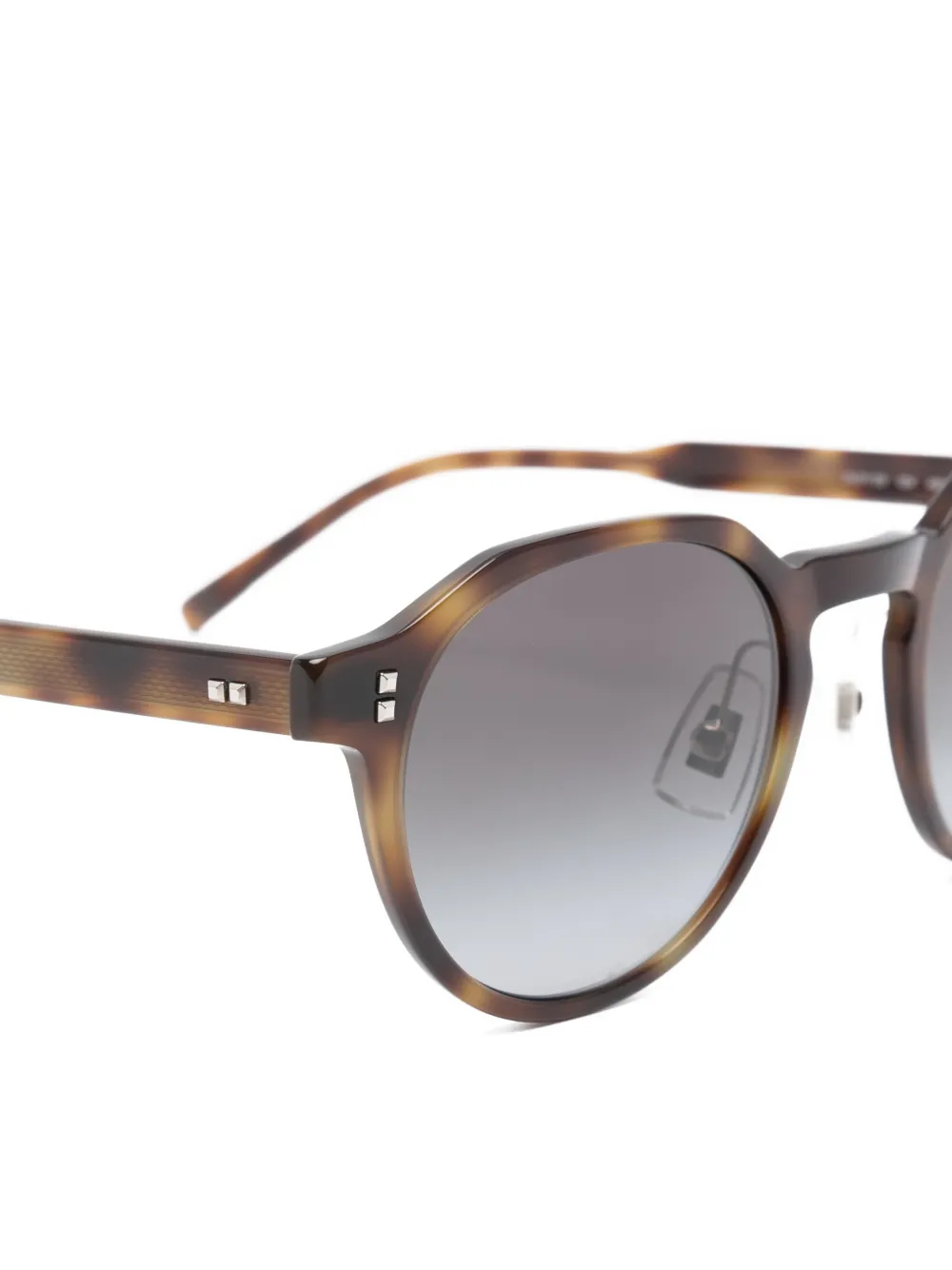 Dunhill Round-frame Sunglasses - Brown 