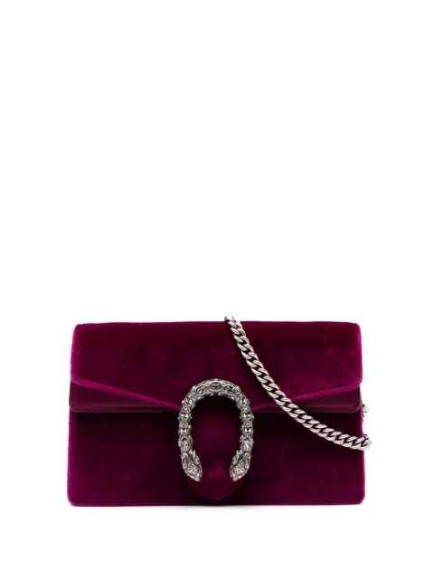Gucci Pre-Owned 2016-2025 Mini Velvet Dionysus crossbody bag