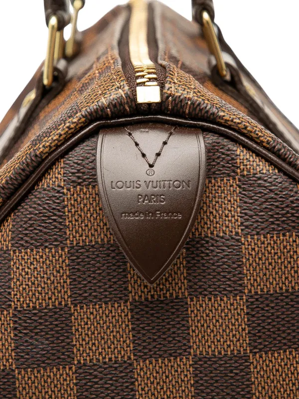 Louis Vuitton Pre-Owned 2010 Damier Ebene Speedy 25 Boston  display picture 1