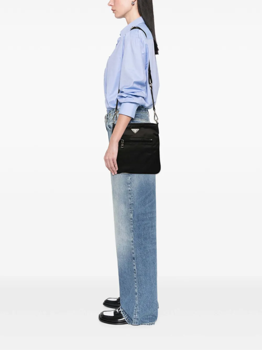 Prada Pre-Owned 2013-2025 Tessuto Zip Top crossbody bag | Pre-Owned | Image 2