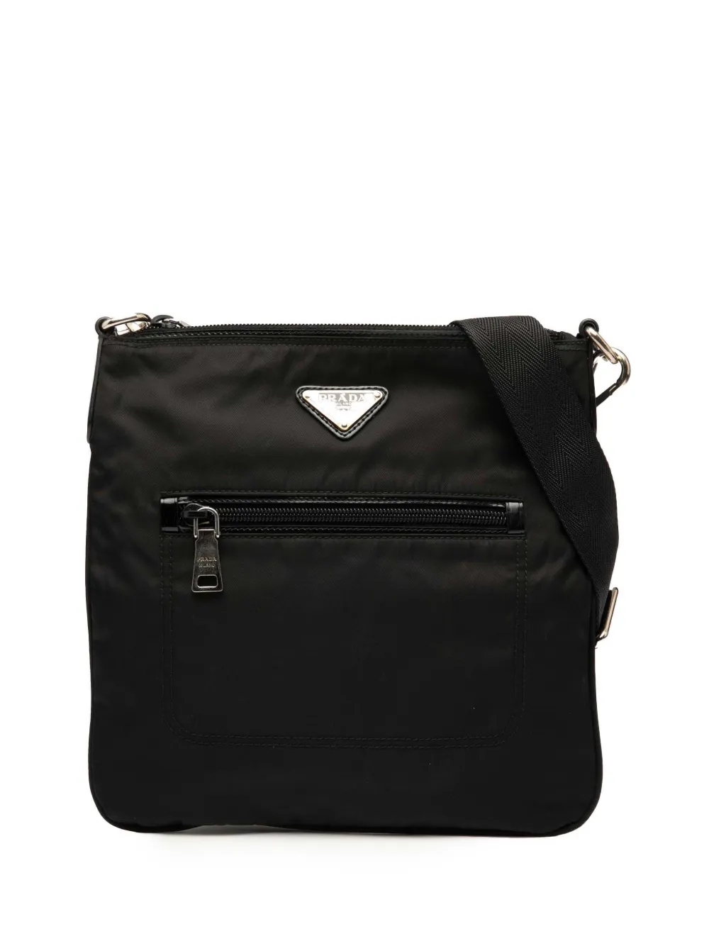 Prada Pre-Owned 2013-2025 Tessuto Zip Top crossbody bag | Black | Image 1