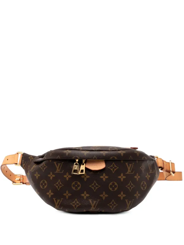 Louis Vuitton Gold and Brown Monogram Belt Bag Louis Vuitton Monogram Bumbag 1821008 – FASHIONPHILE main image 2