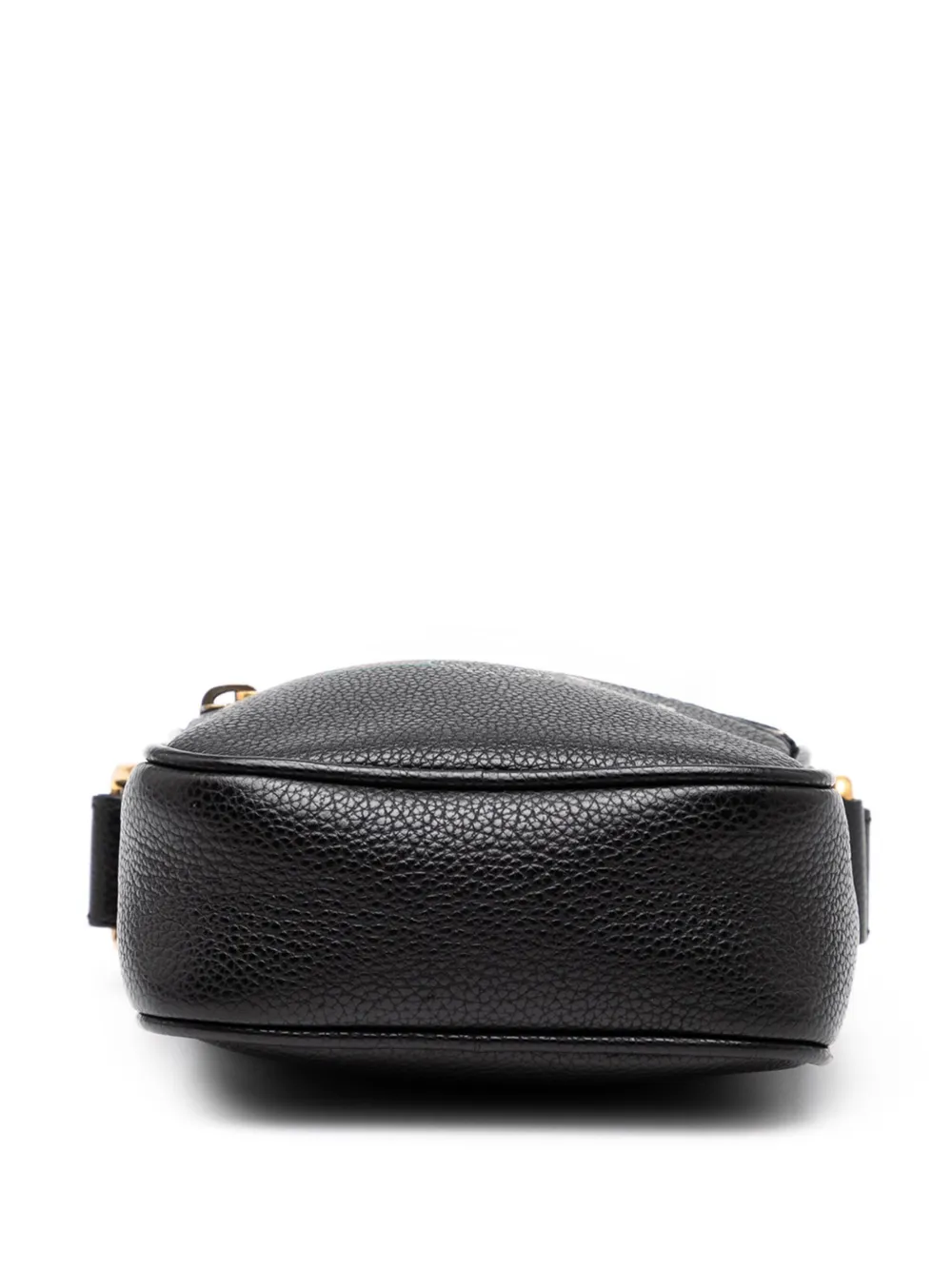 2016-2025 Mini Grained Calfskin Logo Crossbody Bag