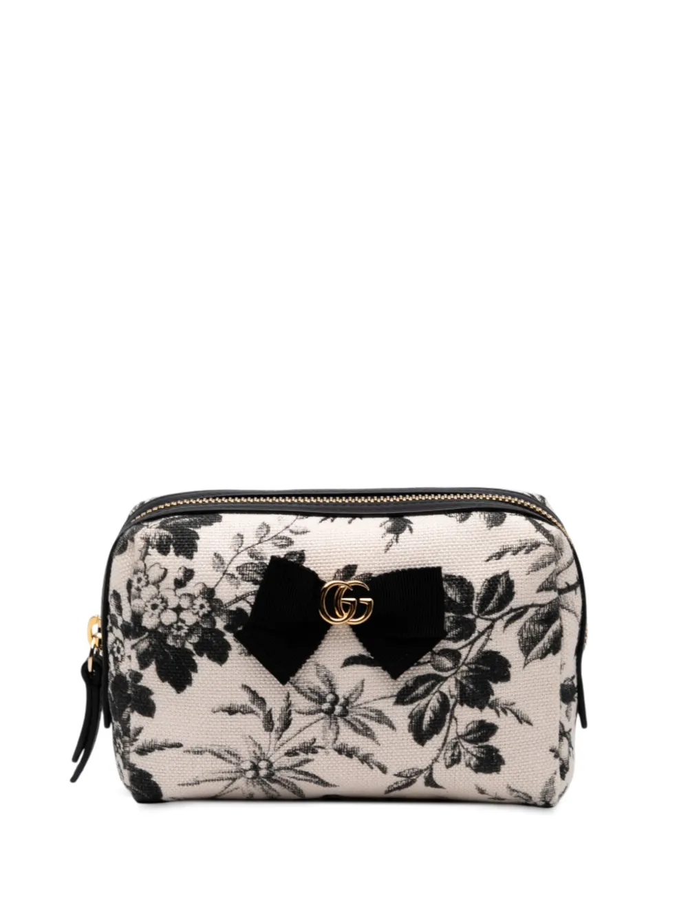 Gucci Pre-Owned Pouch Marmont Herbarium in tela GG 2016-2025 - Marrone