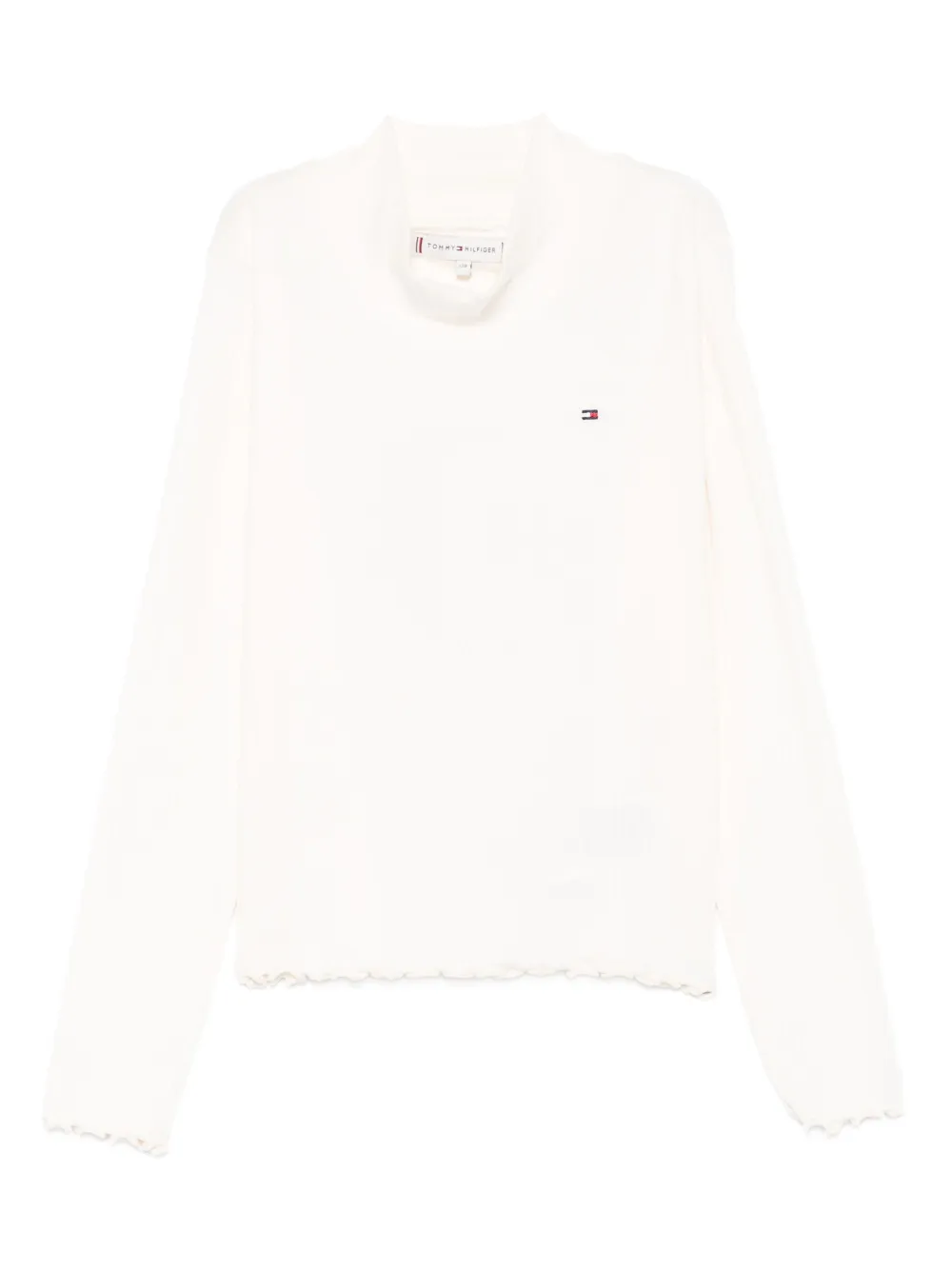Tommy Hilfiger Junior ruffled top | Neutrals | Image 1
