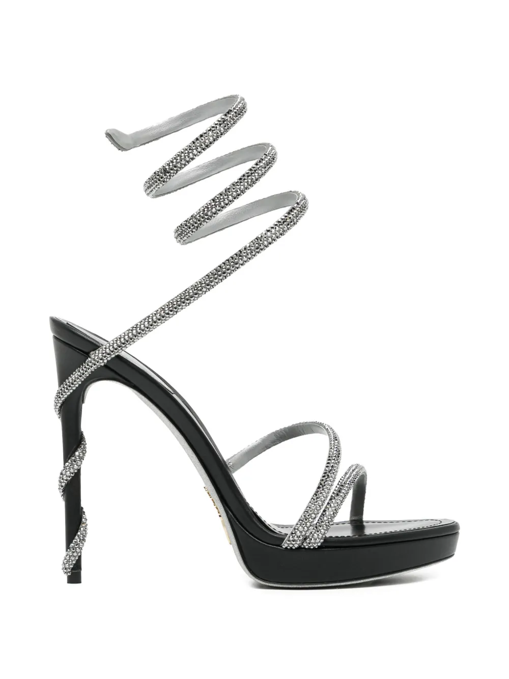 René Caovilla Margot sandalen Zwart