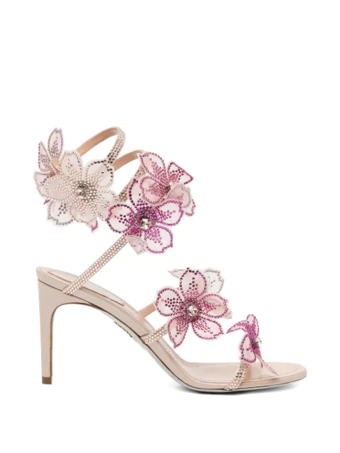 René Caovilla PEACH FLOWER Sandals