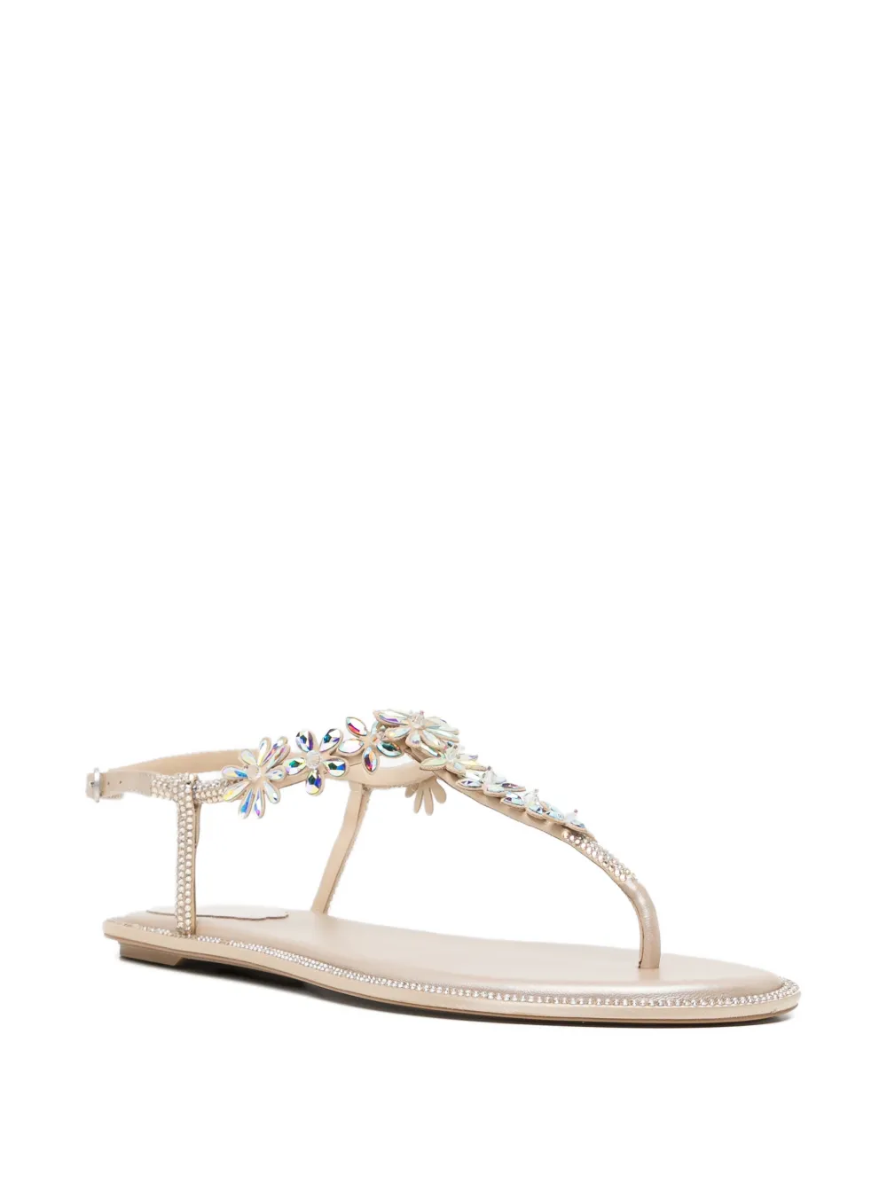 René Caovilla Eva sandals Beige