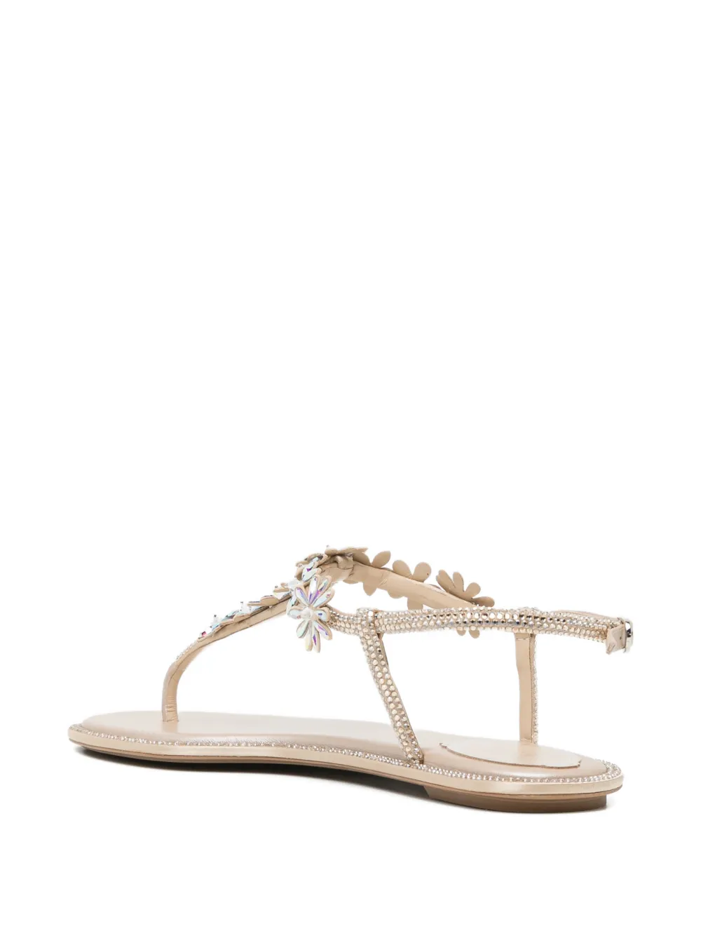 René Caovilla Eva sandals Beige