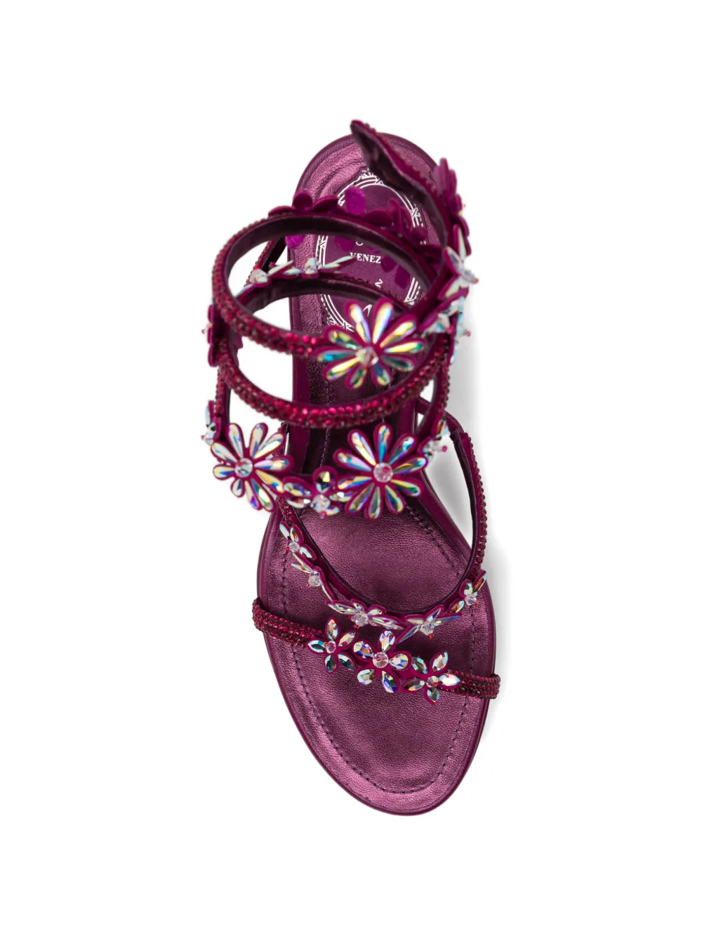 René Caovilla Cassie sandalen Paars