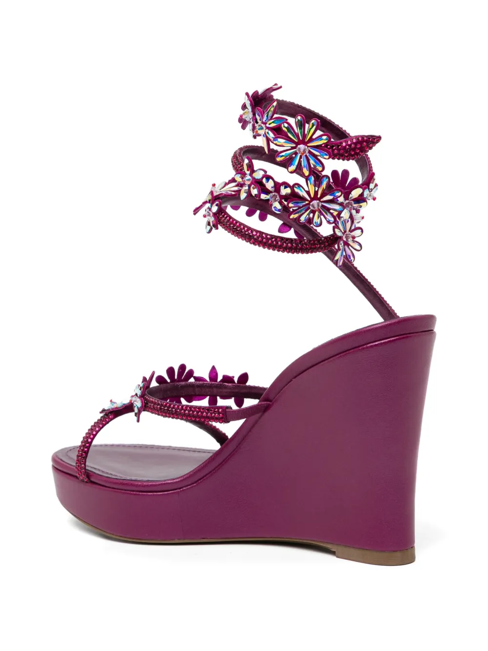 René Caovilla Cassie sandalen Paars