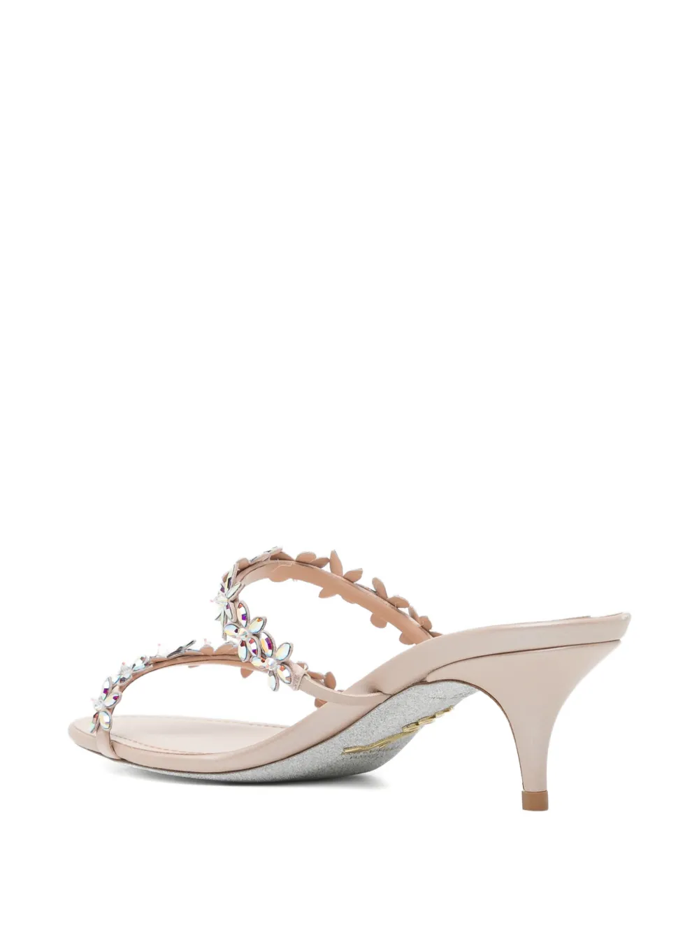 René Caovilla 50mm Eva sandals Beige