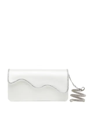 Off-White logo-plaque cross-body Bag | White | FARFETCH