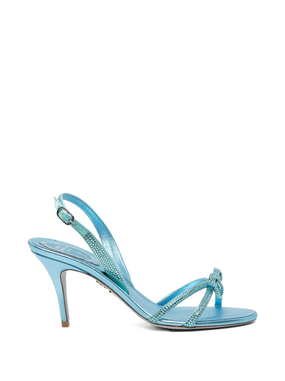 René Caovilla 80mm embellished sandals Blauw
