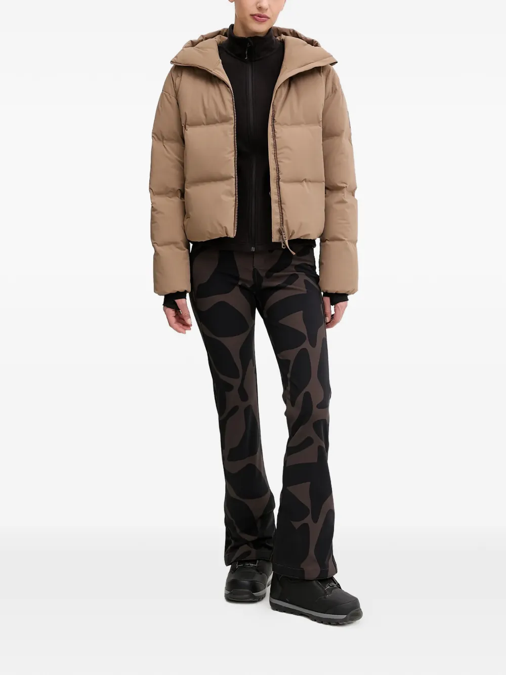 BOGNER FIRE+ICE Ireen skibroek met camouflageprint Zwart