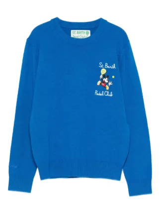 MC2 Saint Barth Kids Suéter x Disney Sport Club | Azul | FARFETCH BR