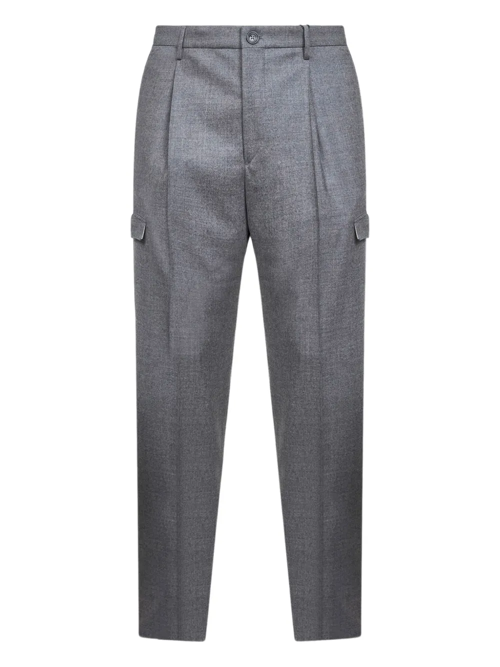 Tagliatore Plooibroek met klepzak | Grijs | Image 1