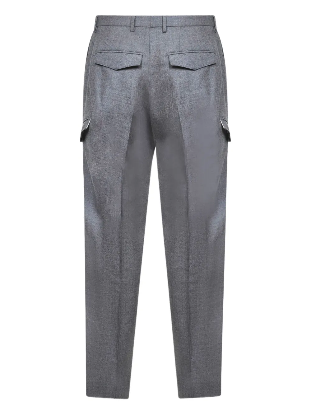 Tagliatore flap pocket pleated trousers - Grijs