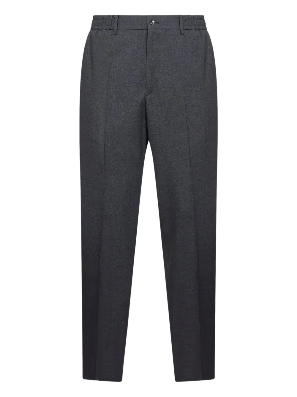 Tagliatore elasticated waistband tapered trousers | Grey | Image 1