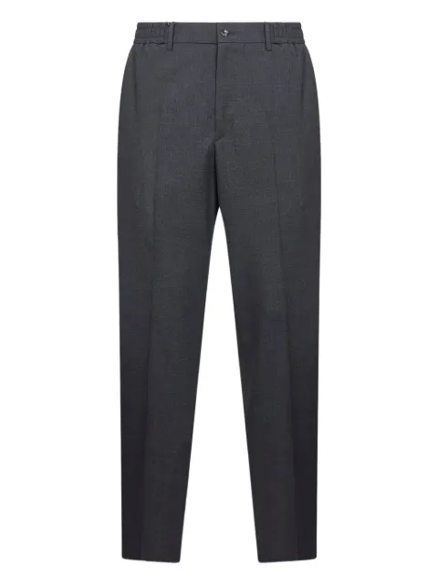 Tagliatore elasticated waistband tapered trousers