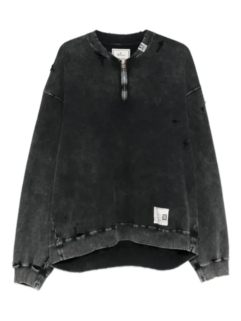 Maison MIHARA YASUHIRO distressed-effect sweater