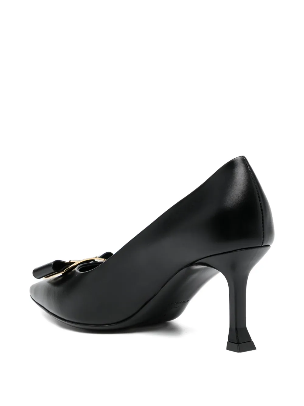 Ferragamo 80mm Vara bow pumps Zwart