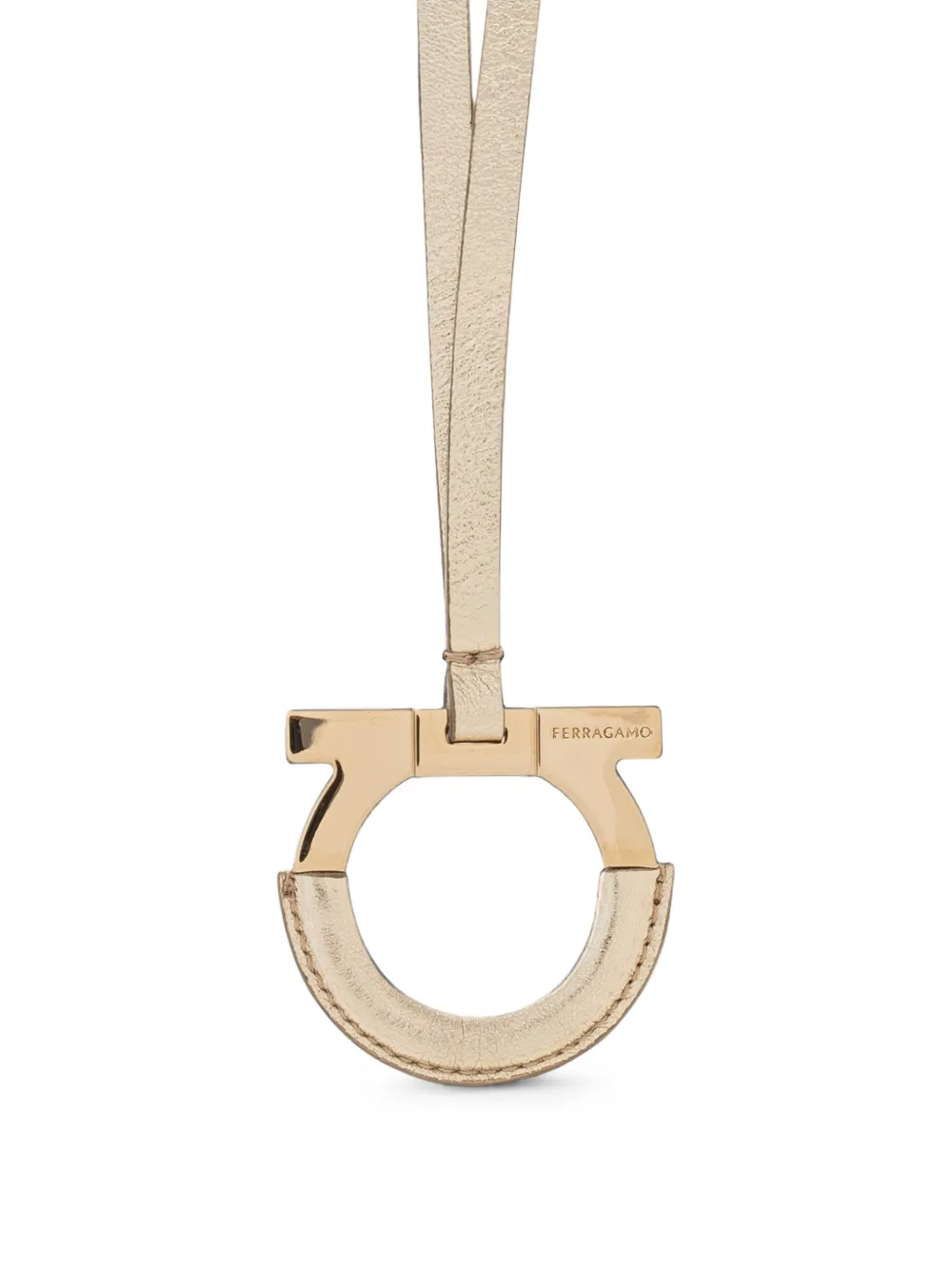 Ferragamo Gancini sleutelhanger Goud