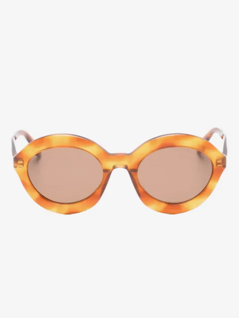 azzedine alaïa round-frame sunglasses