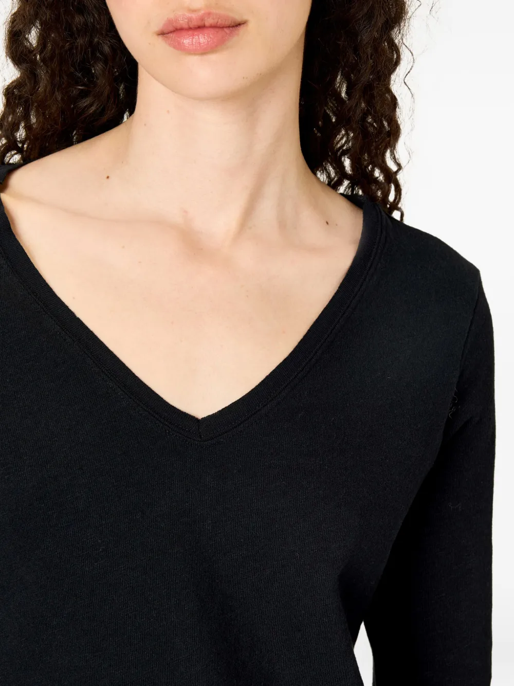 Sonoma Long-Sleeve V-Neck Top