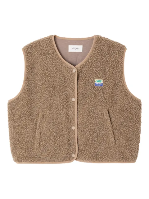 American Vintage Hoktown shearling zip gilet