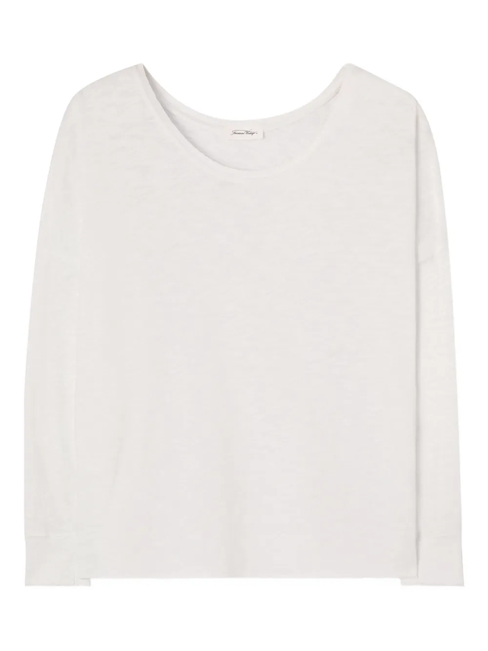 American Vintage Sonoma long-sleeve top - Bianco
