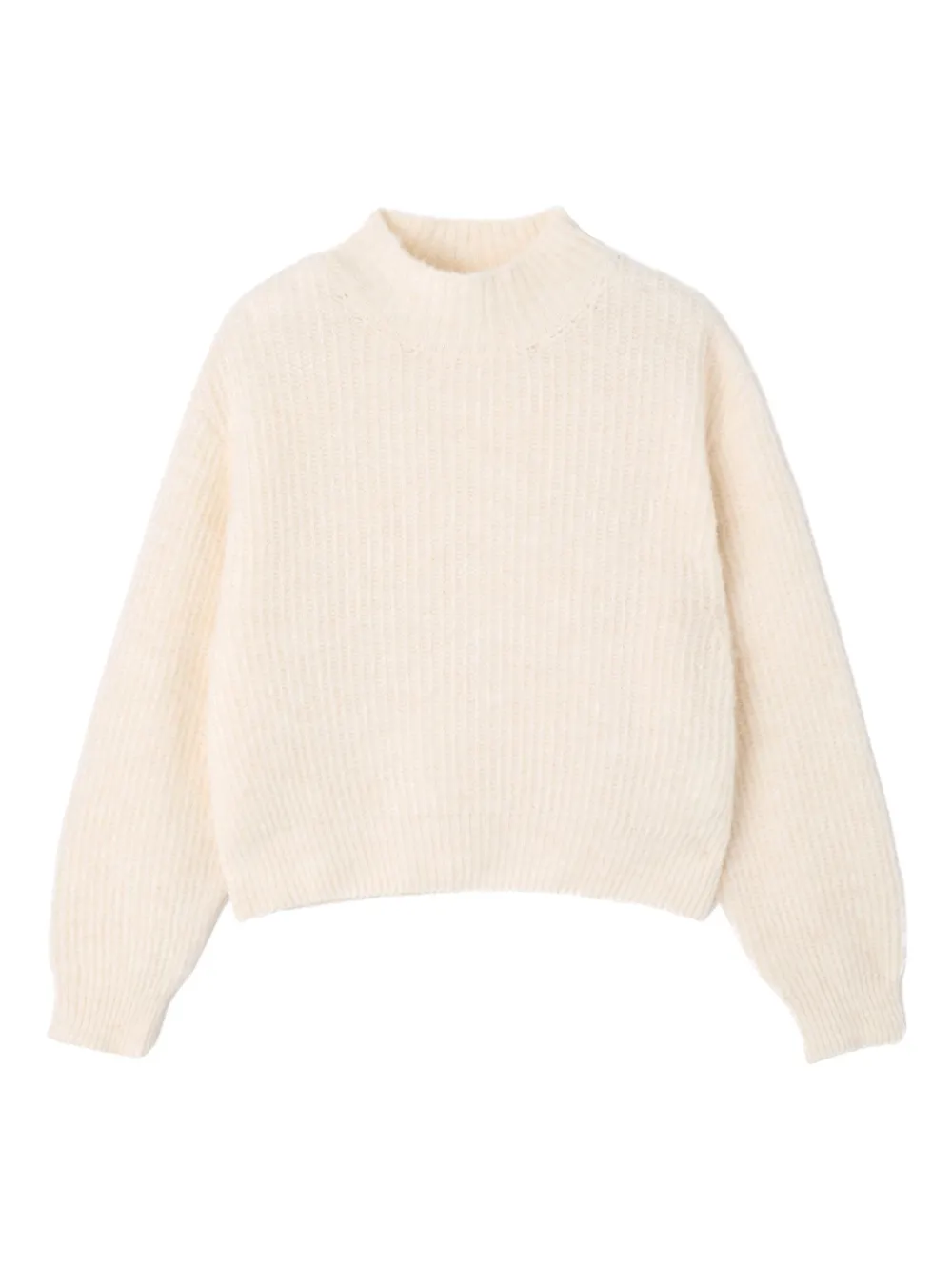 American Vintage East crew-neck ribbed sweater - Toni neutri