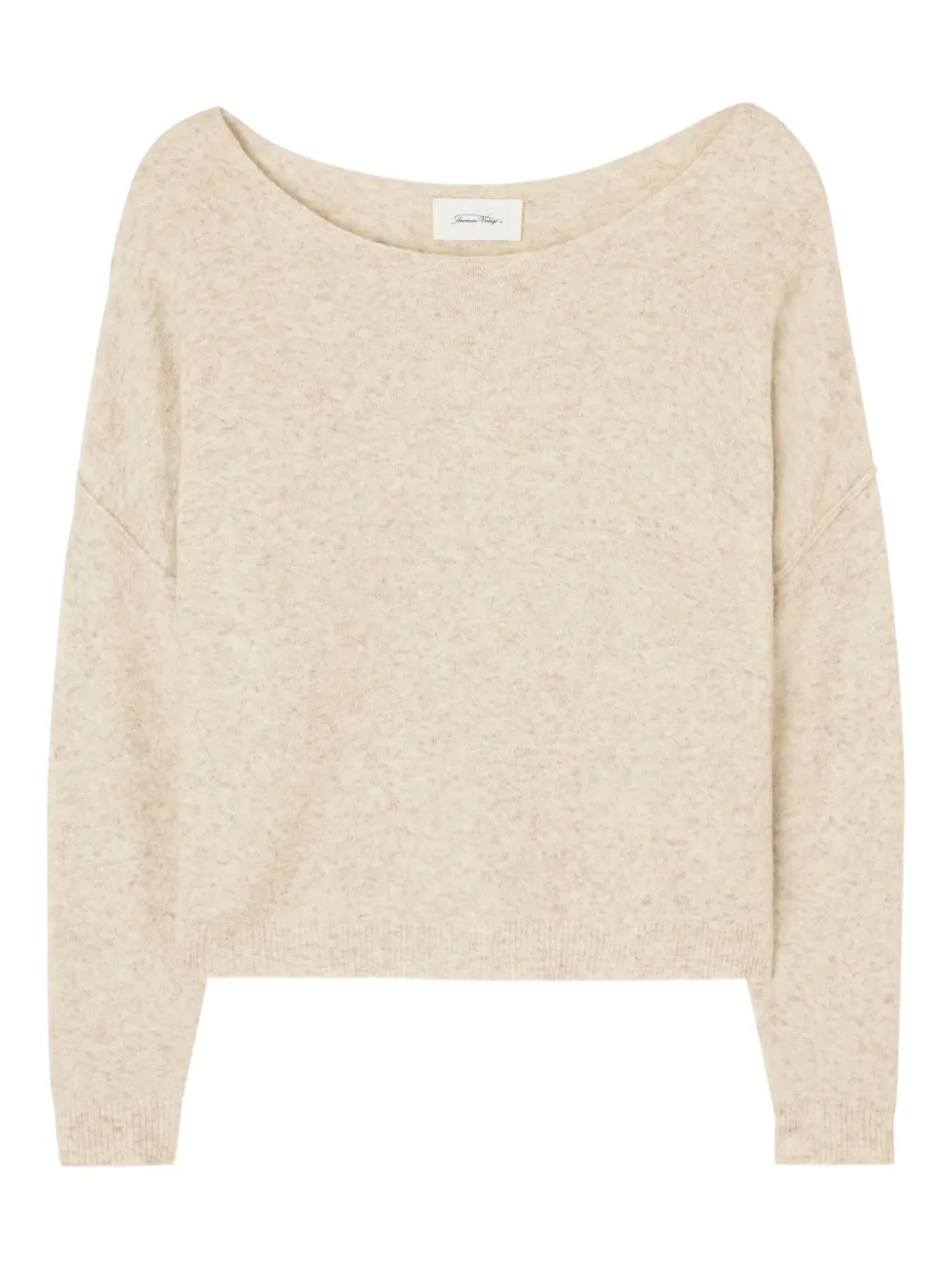 American Vintage boat neck damsville sweater - Toni neutri