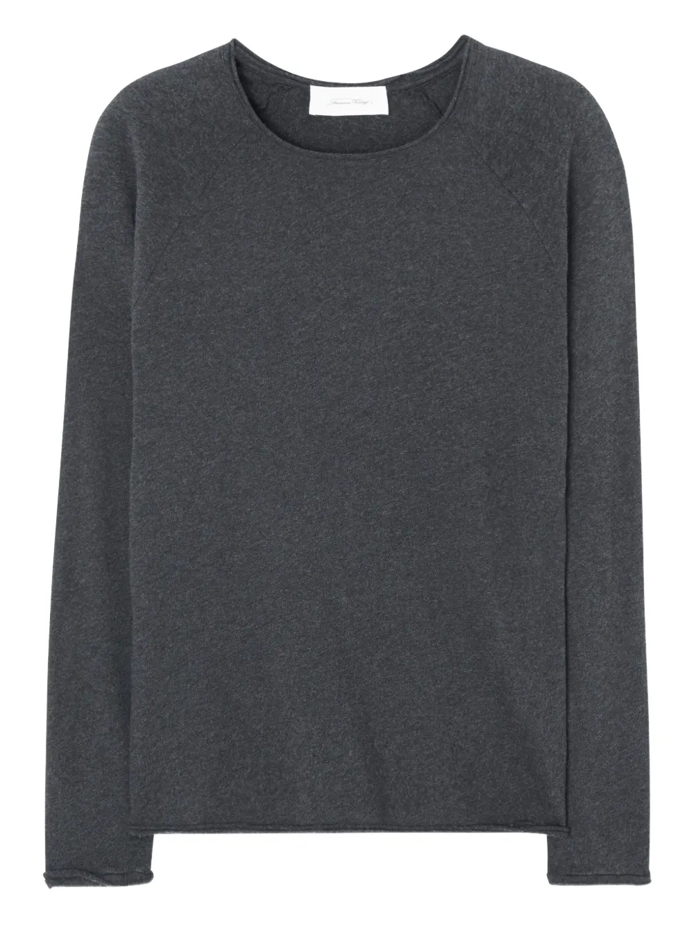 American Vintage Sonoma Raglan Sleeve Top In Gray