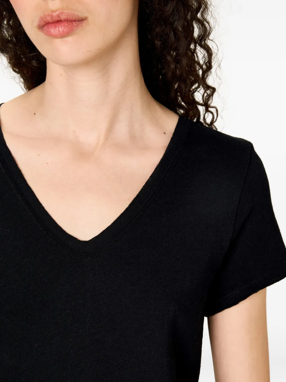 American Vintage Sonoma V-neck T-shirt In Multi