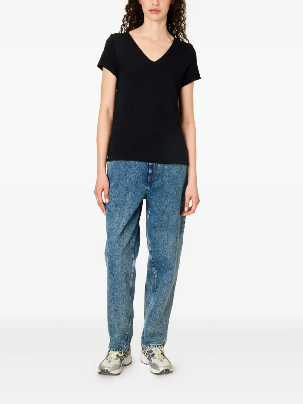 American Vintage Sonoma V-neck T-shirt In Multi