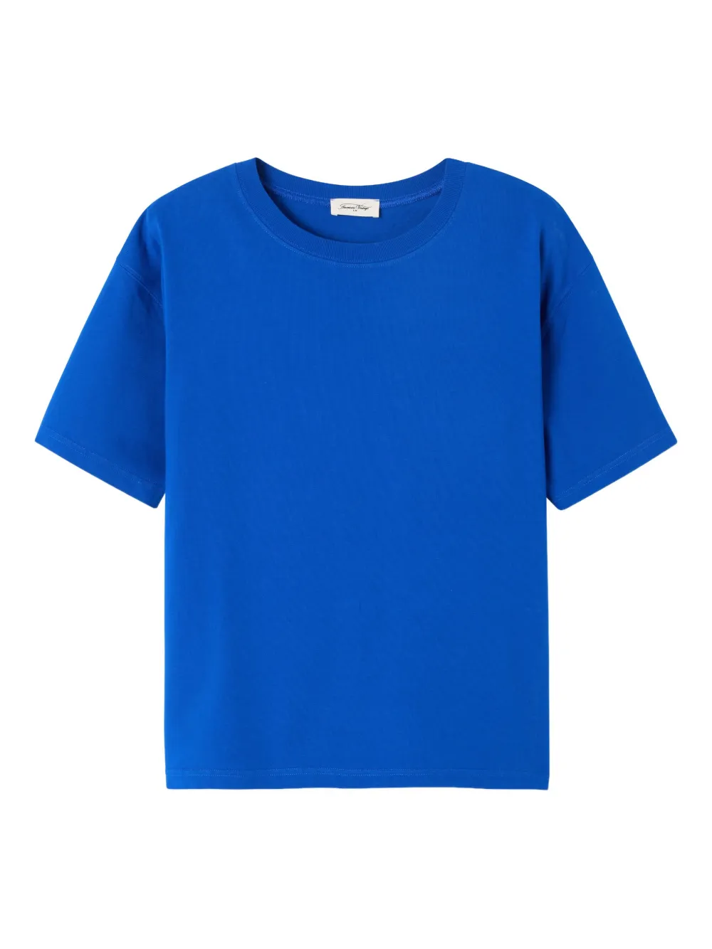 American Vintage Short-sleeve Fizvalley T-shirt In Blue