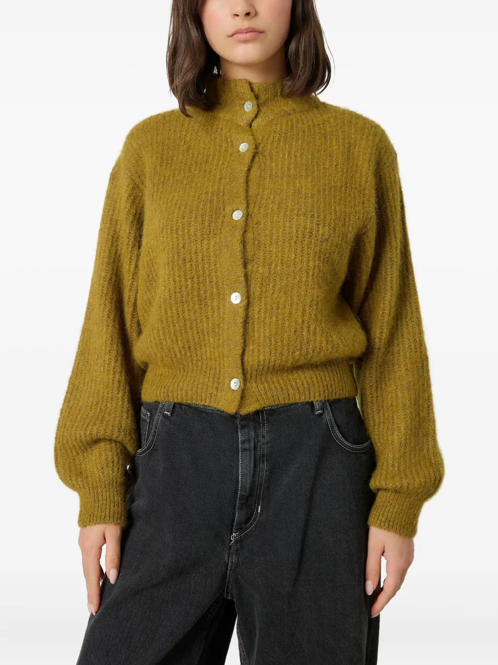 American Vintage East Cardigan In Green