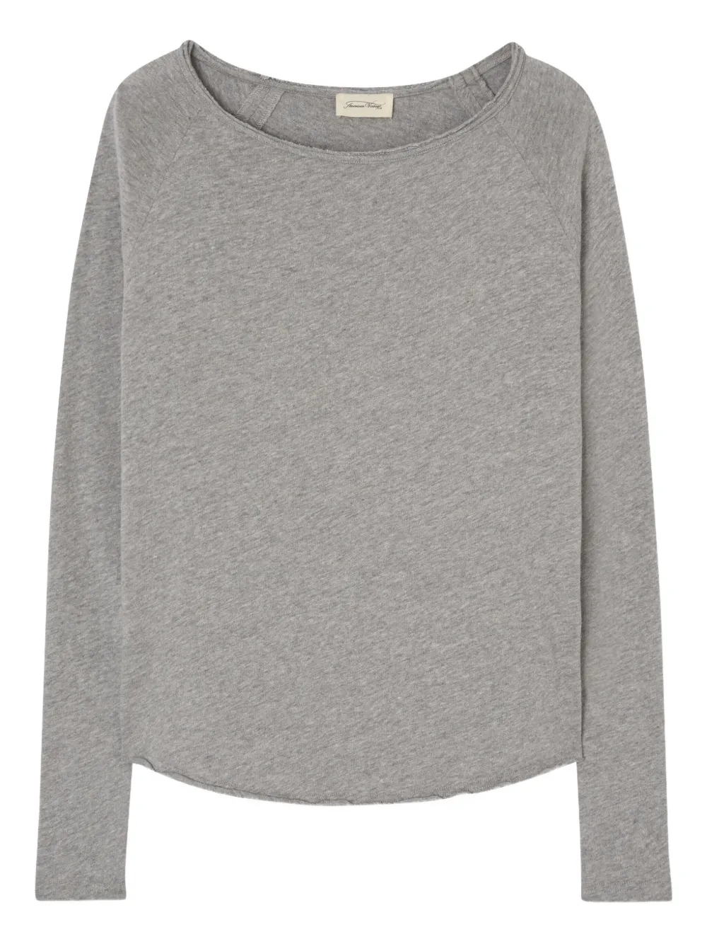 American Vintage Sonoma Boat-neck Raglan-sleeve T-shirt In Multi