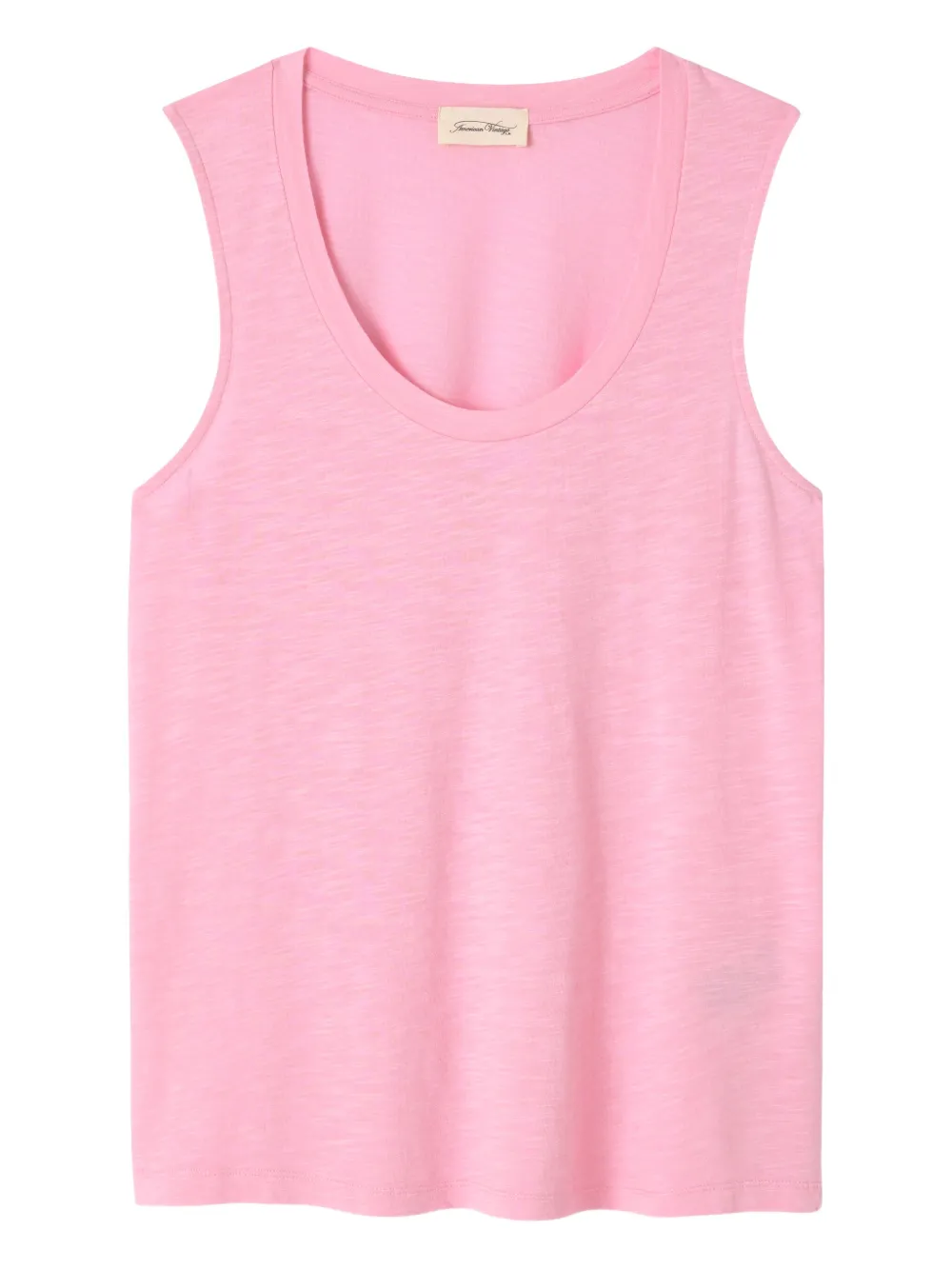 American Vintage Canotta Jacksonville girocollo - Rosa