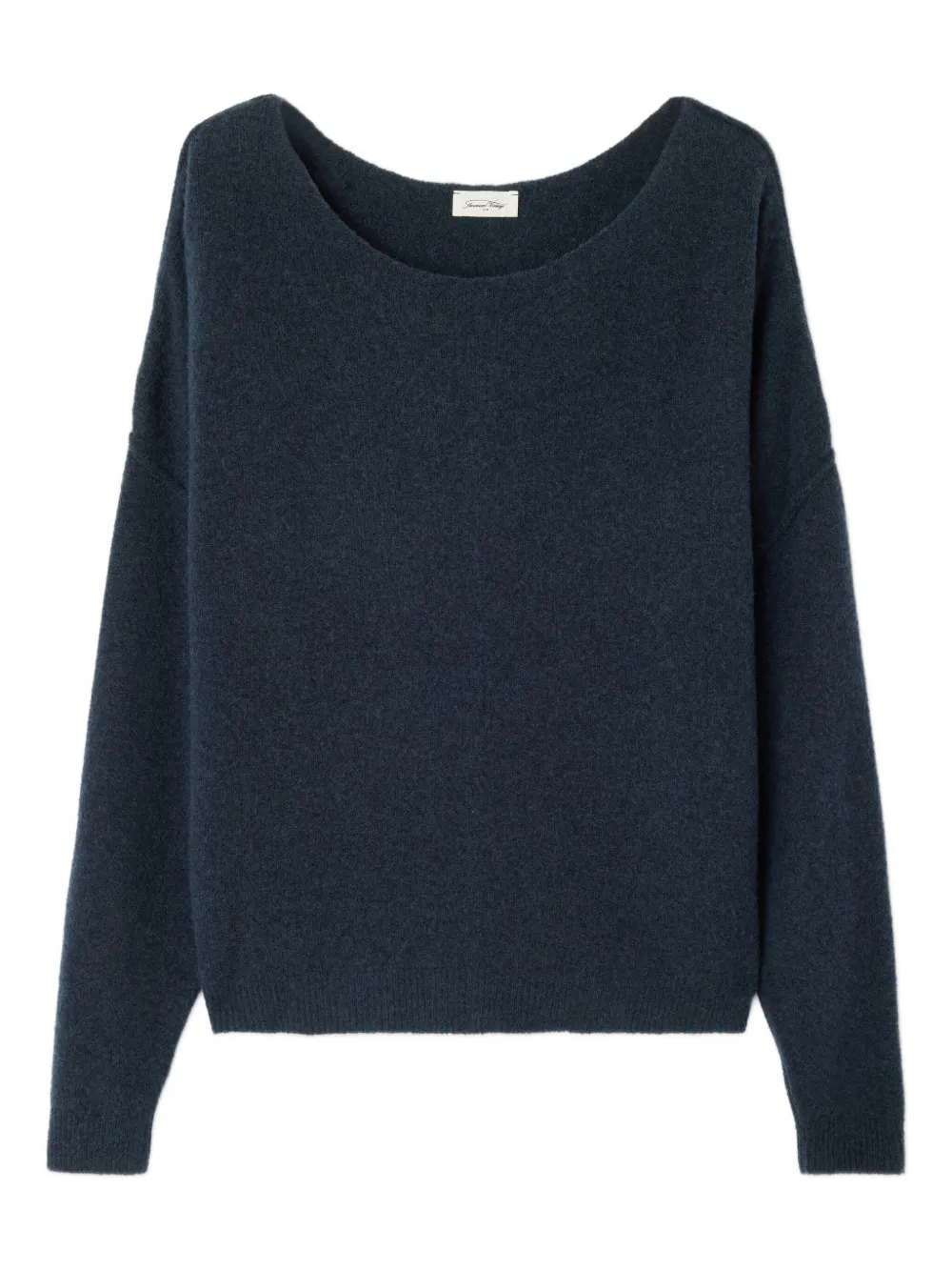 American Vintage Damsville boat-neck sweater - Blu